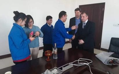 Russian partners visited our factory